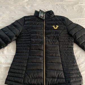 true religion slim puffer jacket